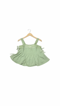 The Girly Green Top