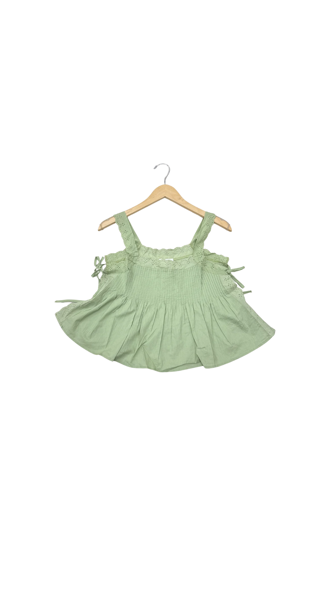 The Girly Green Top