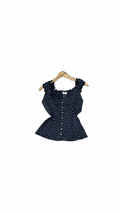 Polka dotted blouse