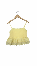 Summer Girl Yellow Top